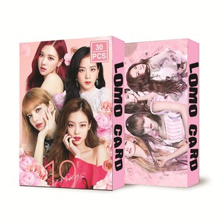 Bộ 30 thẻ ảnh Lomocard Blackpink nhóm nhạc kpop
