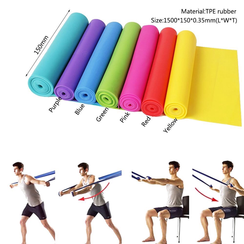 Dây cao su đàn hồi kháng lực tập thể dục & Yoga,Gym .