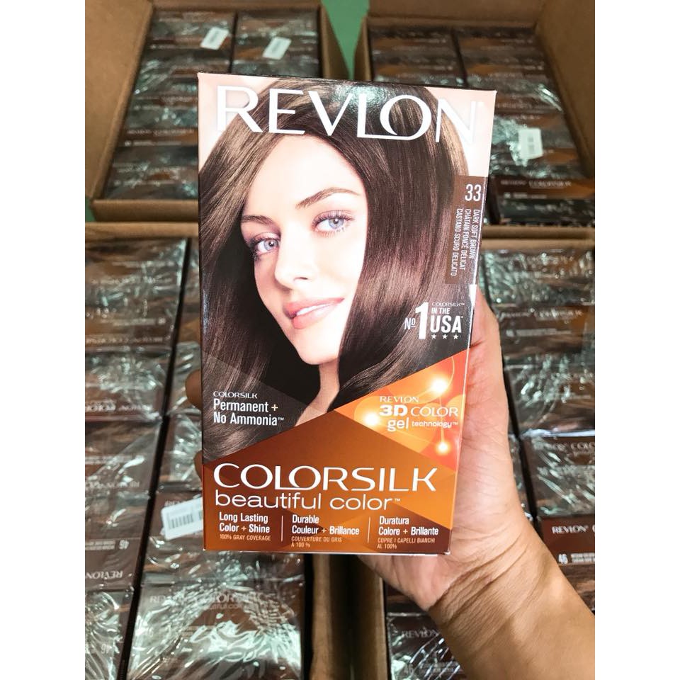 (USA) Thuốc nhuộm tóc Revlon Colorsilk