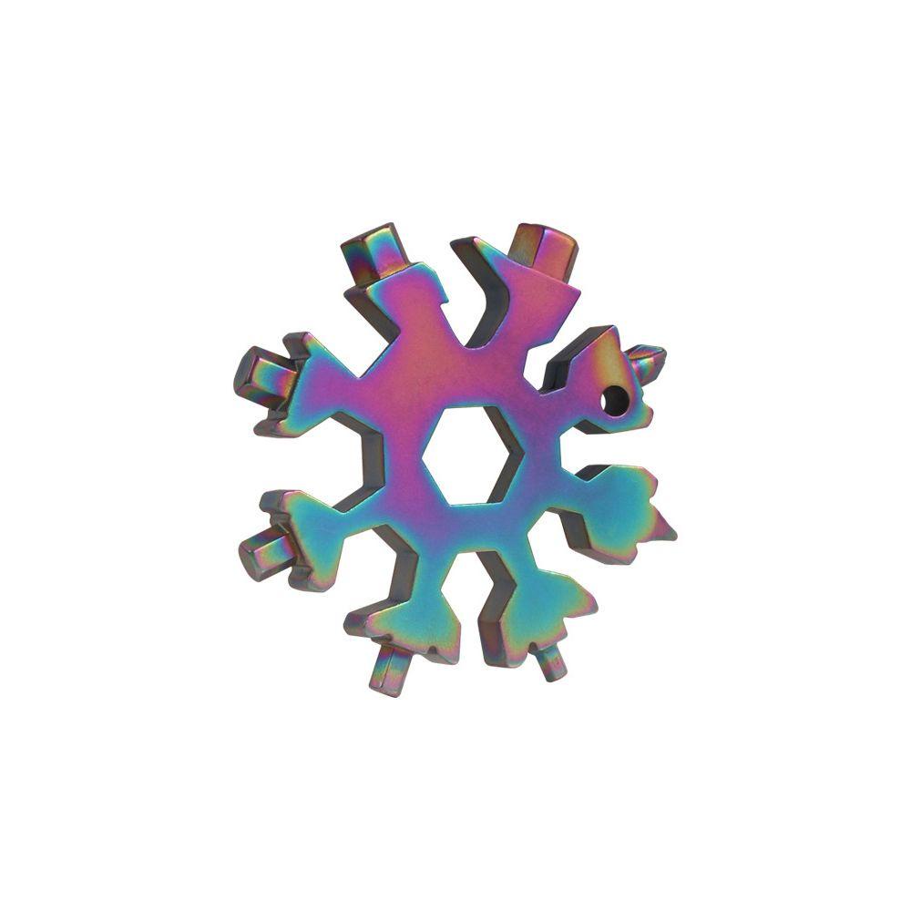 Chìa Khóa Cắm Trại Heceh 18 Trong 1 Hình Bông Tuyết Thẻ