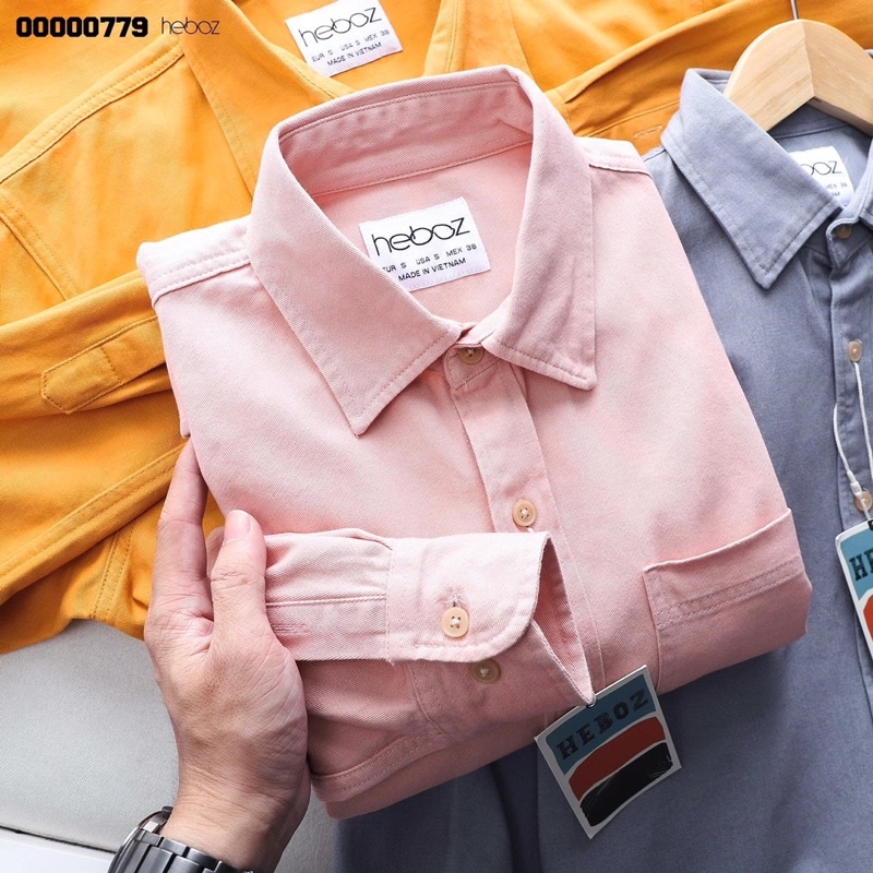 Áo sơmi dài tay nam HB