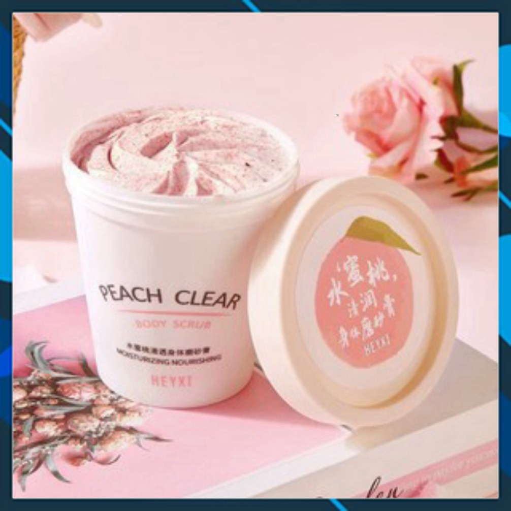 Kem cát tẩy tế bào chết toàn thân Hương Đào Peach Clear Body -shop8868