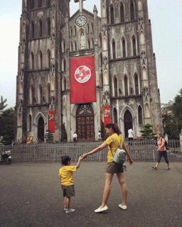(Xả kho) set đôi mẹ và bé uni