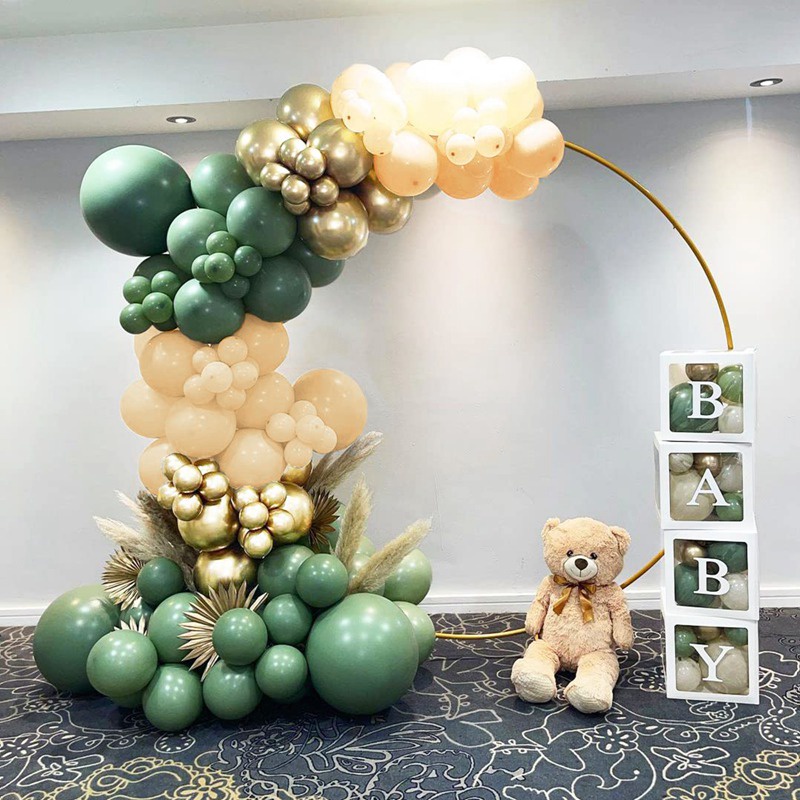 Bộ Phụ Kiện Bong Bóng Trang Trí Tiệc Sinh Nhật/Đám Cưới Phong Cách Vintage