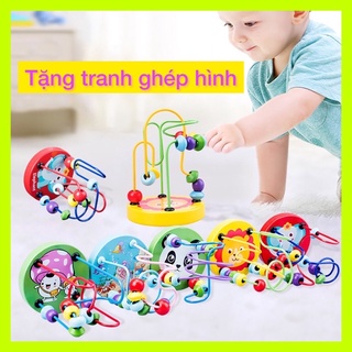 đồ chơi gỗ thông minh giúp bé phát triển trí não