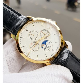 💝[6 KIỂU DÁNG]💝 Đồng Hồ Nam Bentley BL1806-20MKWB dây da đen size 40mm