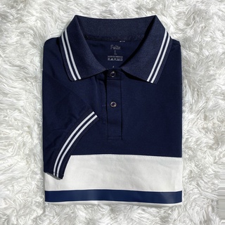 Áo thun nam có cổ , áo polo unisex, chất liệu vải mắt chim cotton màu xanh than