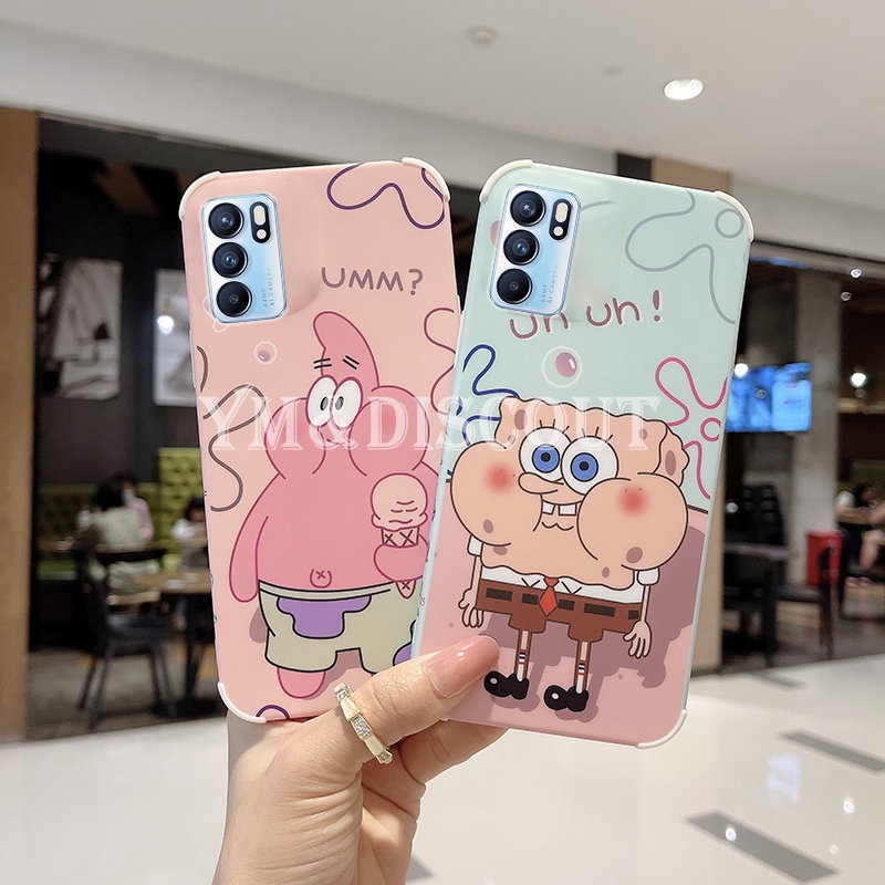 Ốp Điện Thoại Silicone Nhám Cho OPPO Reno6 Z 5 4 Pro 4G 4F 5F A16 OPPO A54 A94 74 4G 5G A53 A73 A15