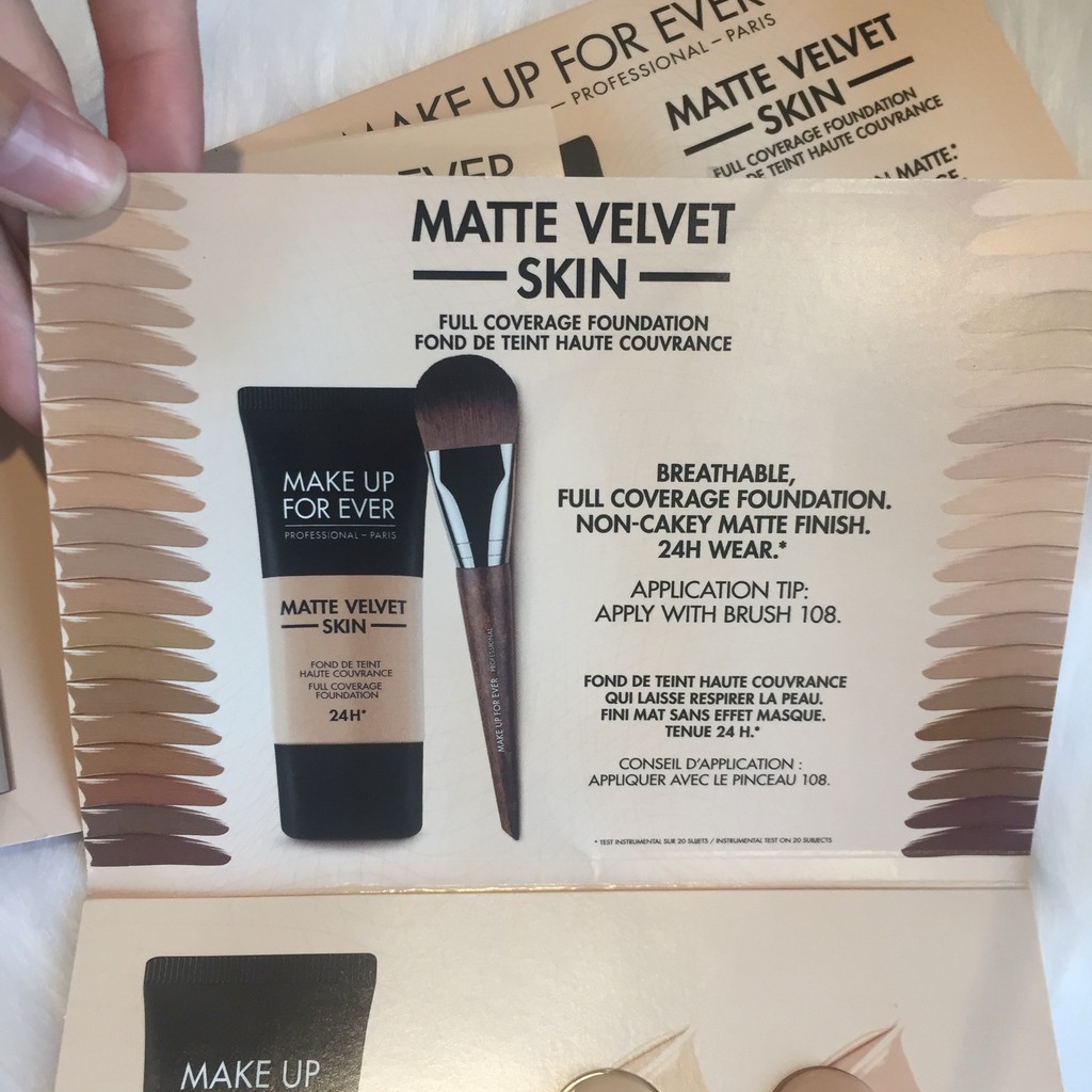 Kem nền/ Concealer Make Up For Ever Professinal - Paris - Mini 2.5ml/5ml - [Có bill US] | BigBuy360 - bigbuy360.vn