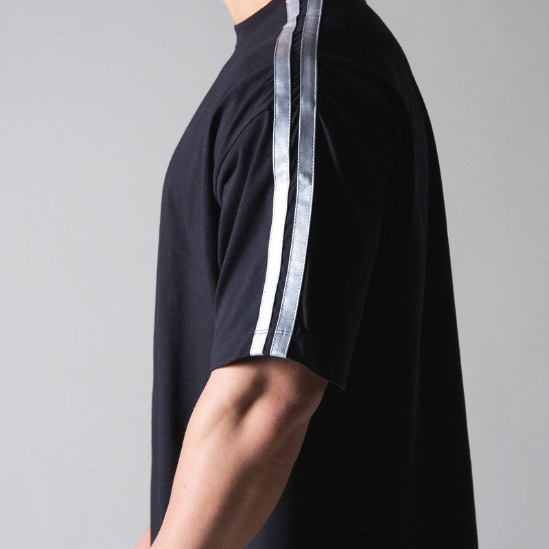 Áo Thun Cotton Cổ Tròn Ngắn Tay Kẻ Sọc Thời Trang Thể Thao Sành Điệu M-3XL