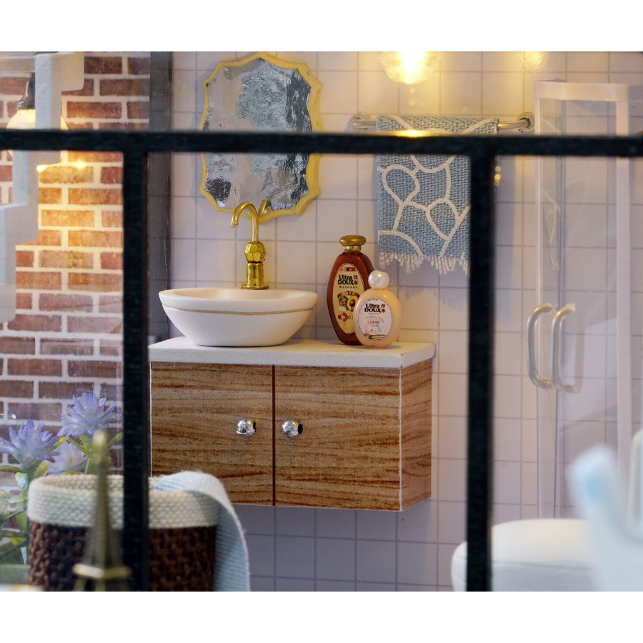 Nhà Búp Bê DIY - Blue Times L023