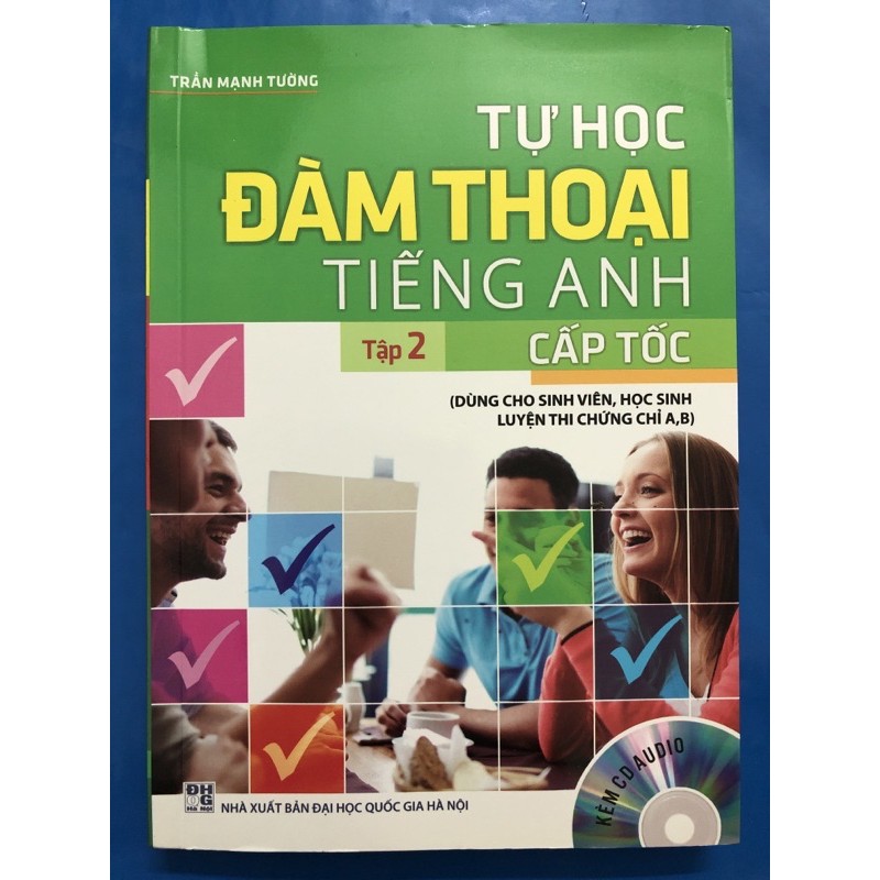 Sách - Tự Học Đàm Thoại Tiếng Anh Cấp Tốc ( 2 tập )