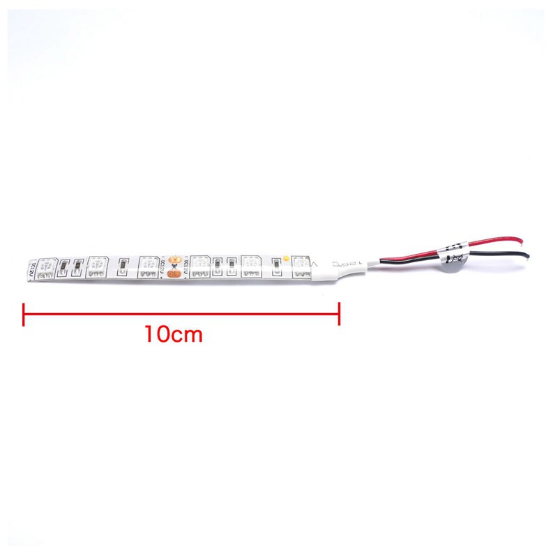 Dây đèn led chống thấm nước 10cm DC 5050 12V chuyên dụng cho xe hơi và tàu thuyền