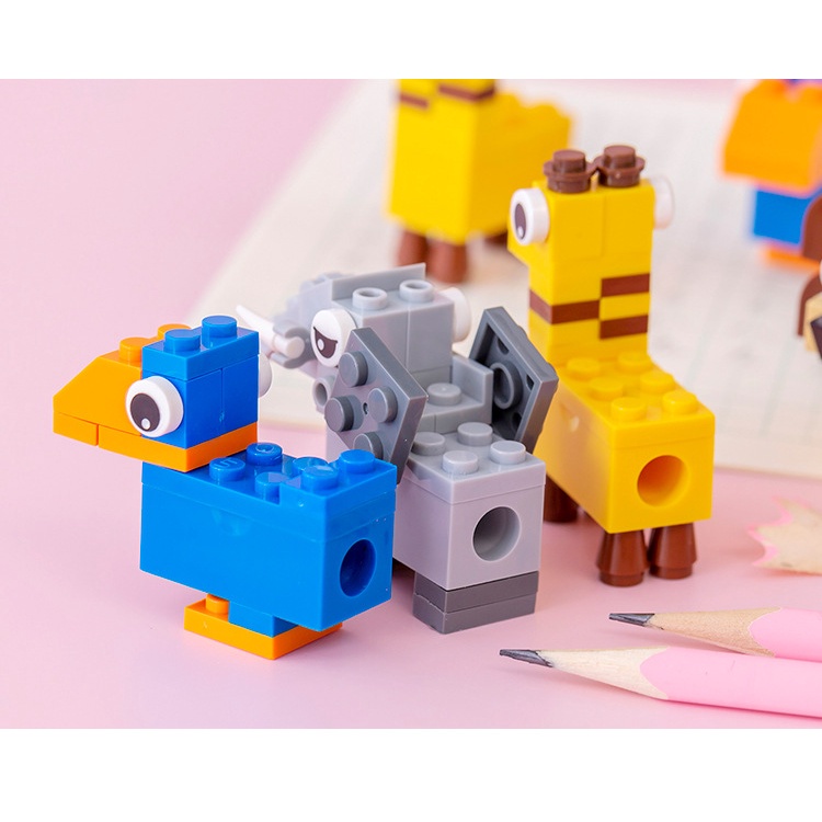 Đồ chuốt bút chì Lego lắp ráp xếp hình