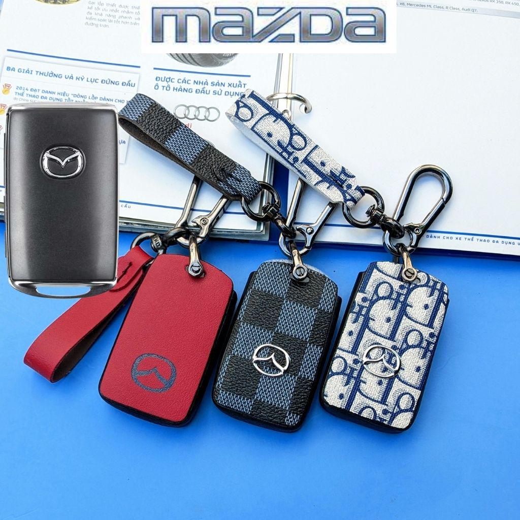 Bao Da Chìa Khóa Mazda 3,Mazda cx30,Mazda cx3,Bọc Chìa Khóa Mazda 3 (MC)
