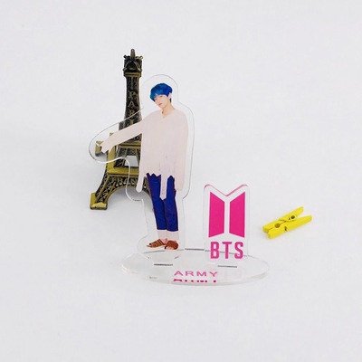 Biển Báo Trong Suốt In Hình Bts Bt21 Dễ Thương