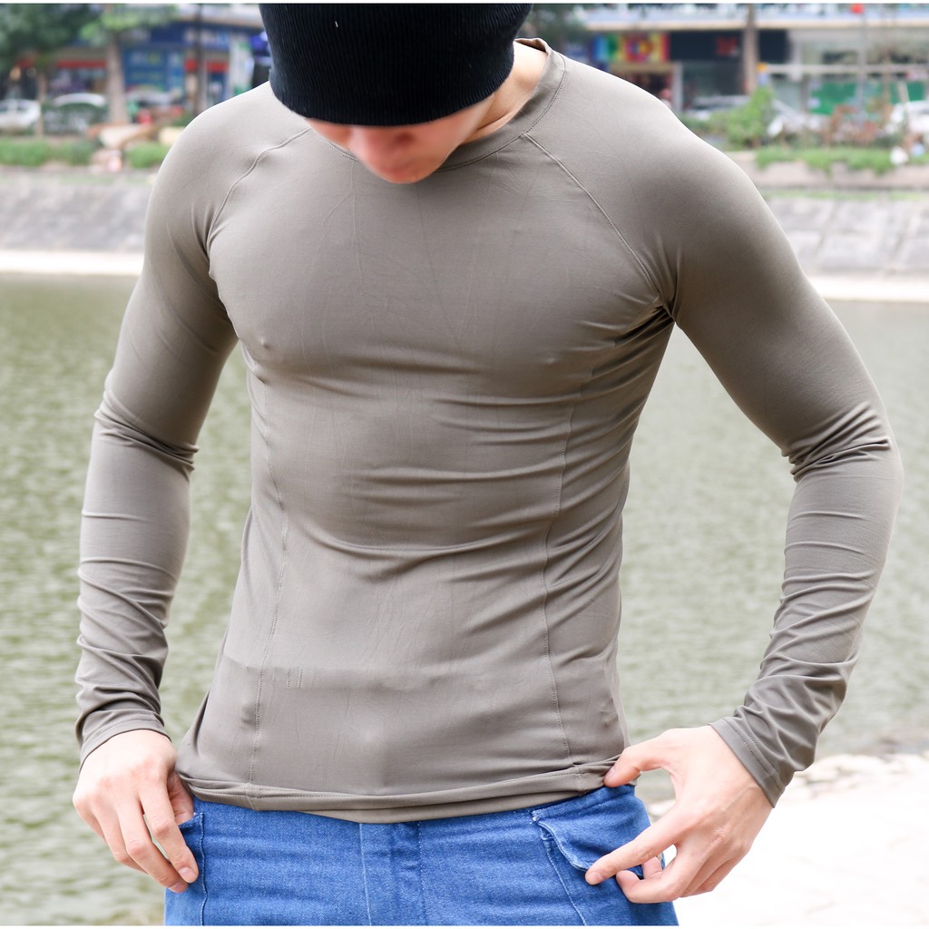 Áo thun body giữ nhiệt dài tay nam | BigBuy360 - bigbuy360.vn