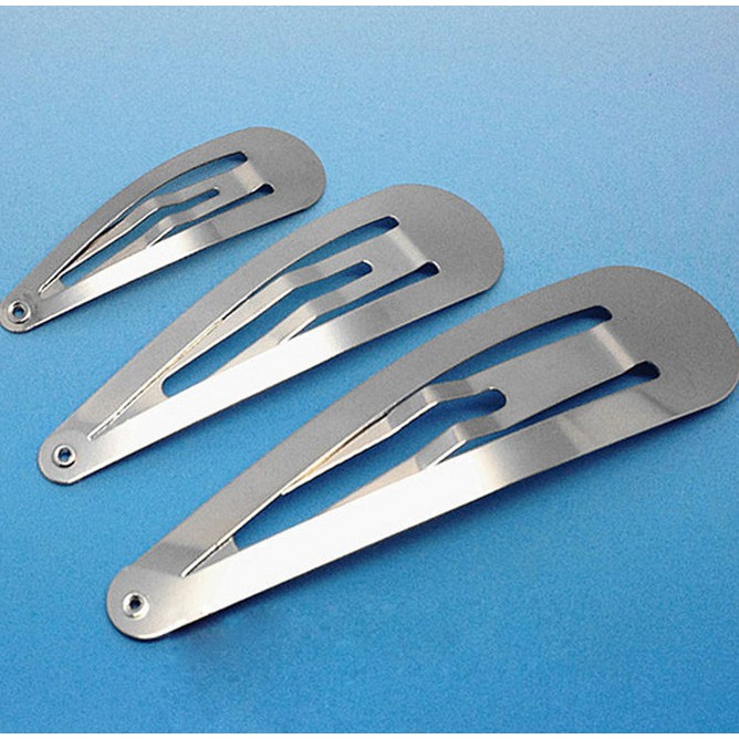 Set 10 kẹp tóc kim loại hình giọt nước thời trang cho nữ