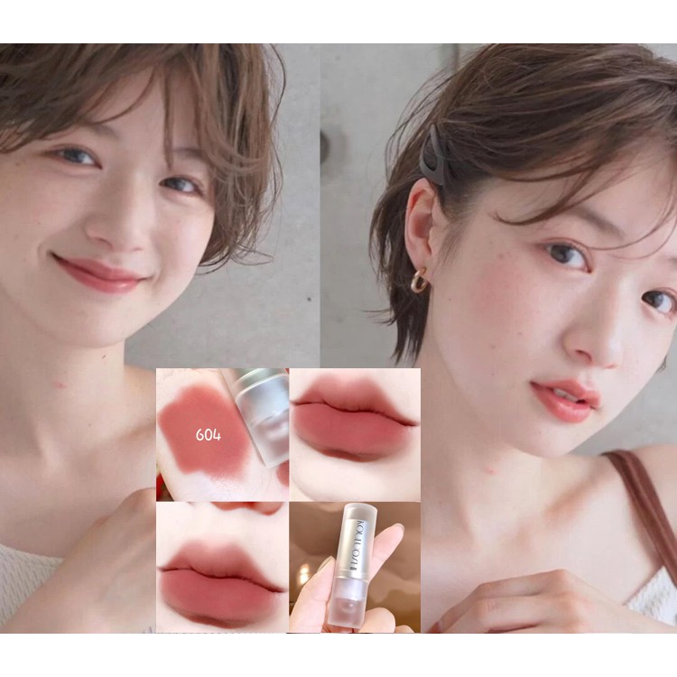 Son matte velvet siêu lì tông màu trà sữa hot trend mỹ phẩm nội địa Trung | BigBuy360 - bigbuy360.vn