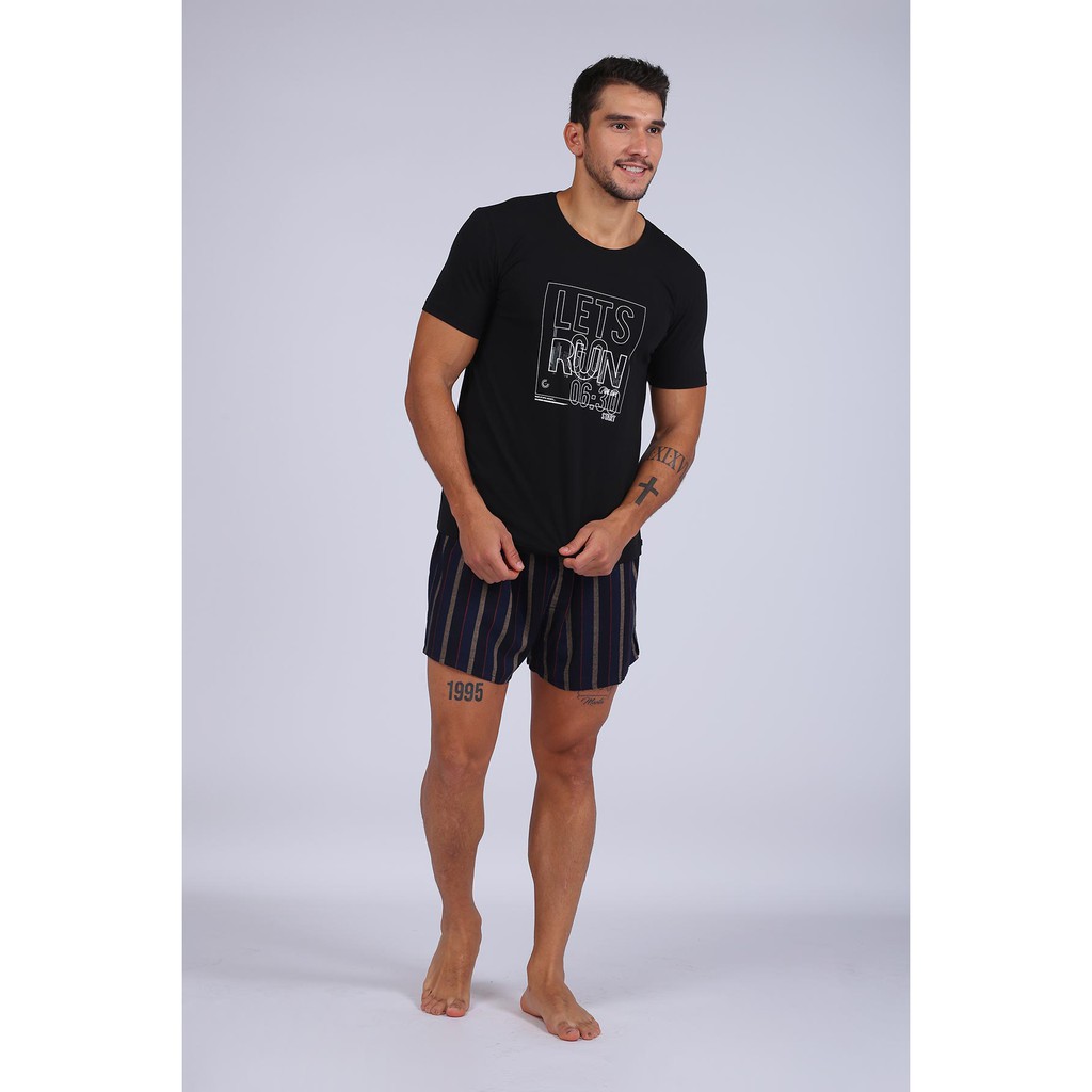 Áo Phông Nam Jockey Cotton Ngắn Tay Màu Đen Xanh Đen Mềm Mại Cao Cấp - JAMT0206B | BigBuy360 - bigbuy360.vn