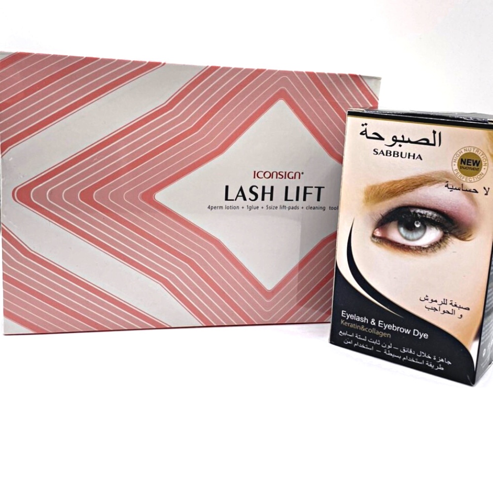 combo bộ uốn lash lift hông + phủ đen _dụng cụ nối mi_thúy hà