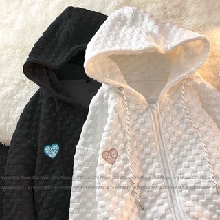 Áo khoác ulzzang form rộng bánh bèo