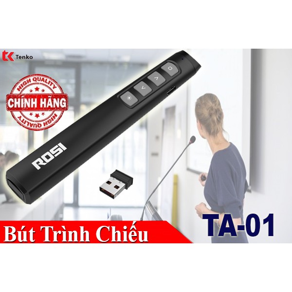 Bút Trình Chiếu Slide ROSI-Laser Thuyết Trình