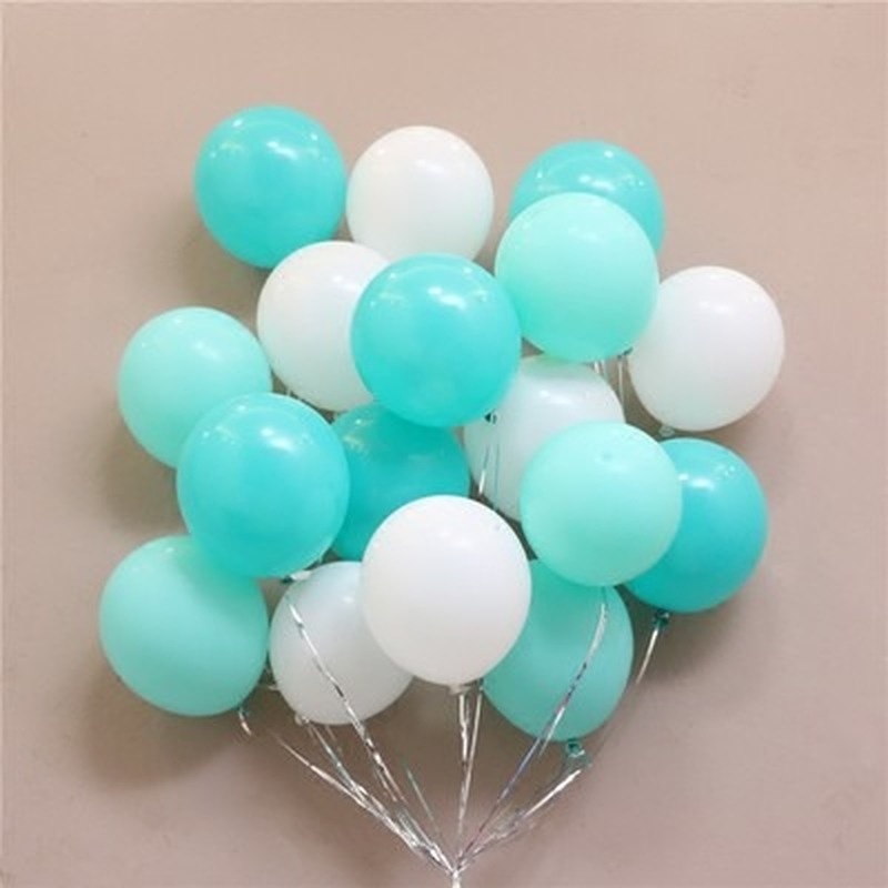 100 Bong Bóng Kích Thước 10 Inch Bằng Latex Dùng Trang Trí Tiệc