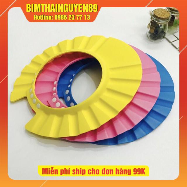 Mũ tắm gội đầu cho bé