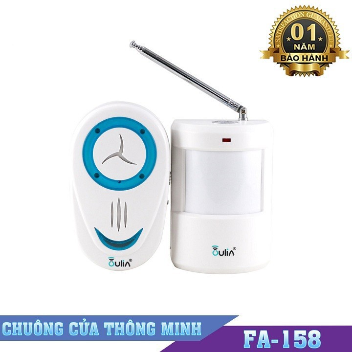 Chuông Báo Khách không dây, chuông chống trộm Oulia FA158