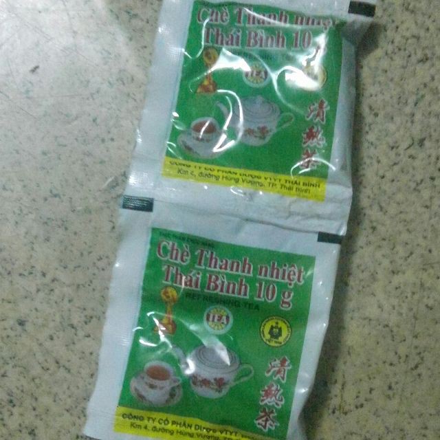 Chè thanh nhiệt thái bình 10g(100 gói)