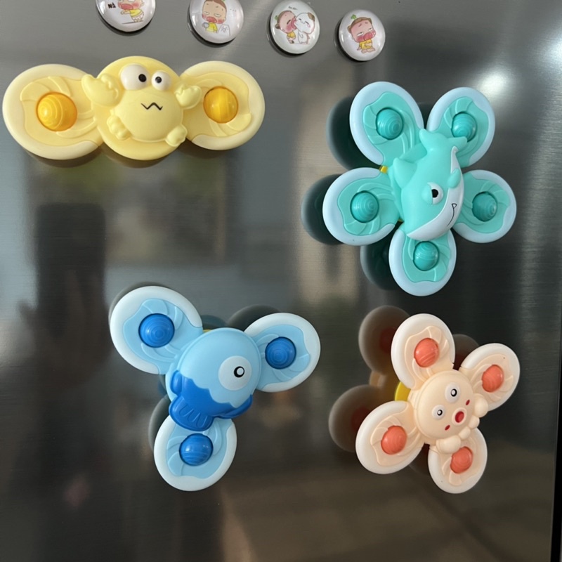 Đồ chơi con quay Spinner Dán tường Đại dương chống nước Chống chóng Dính tường Dễ thương Cho bé