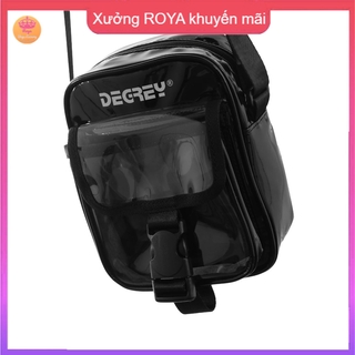 Túi đeo chéo 🎁 FREESHIP 🎁 Unisex Shoulder Bag Degrey Freestyle Màu Đen Trắng chất liệu da PU bóng sáng 120GR