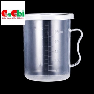 ca đong nhựa có nắp các cỡ