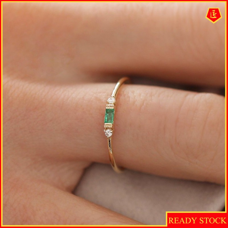 Nhẫn Mạ Vàng 18k Sang Trọng Thời Trang Dành Cho Nữ