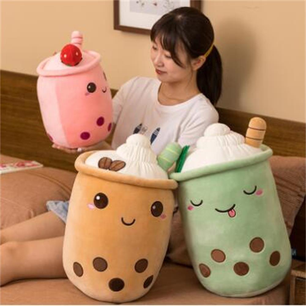 WTTLE Gối Nhồi Bông Mềm Mại Màu Nâu Dễ Thương Dùng Làm Quà Tặng Cho Bạn Bè