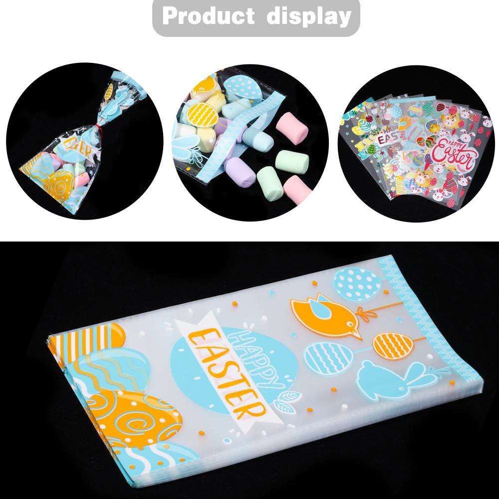 CHOOKEY 50 Túi Đựng Kẹo Hình Thỏ Phục Sinh Dễ Thương