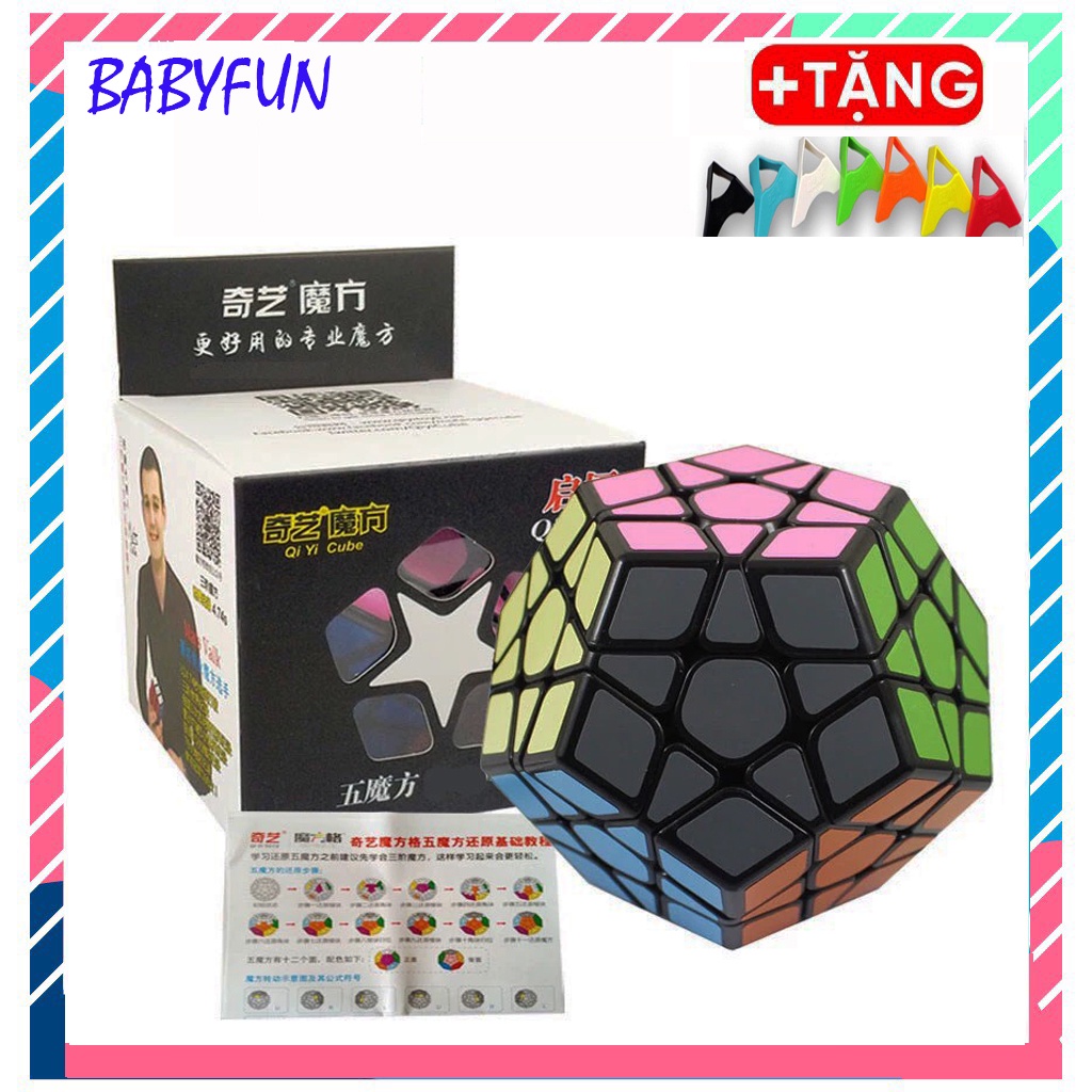 Rubik Megaminx - Rubik Biến Thể 12 Mặt Sticker Cao Cấp