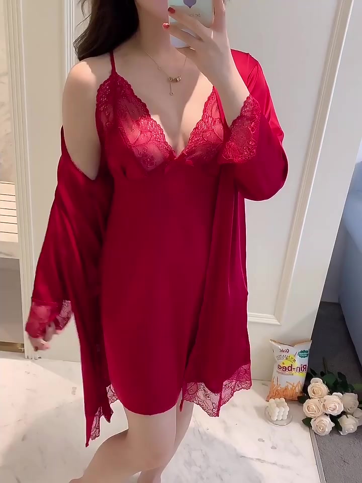 Áo Choàng Ngủ Lụa Sang Chảnh Cao Cấp Nhiều Màu Áo Choàng Ngủ | BigBuy360 - bigbuy360.vn