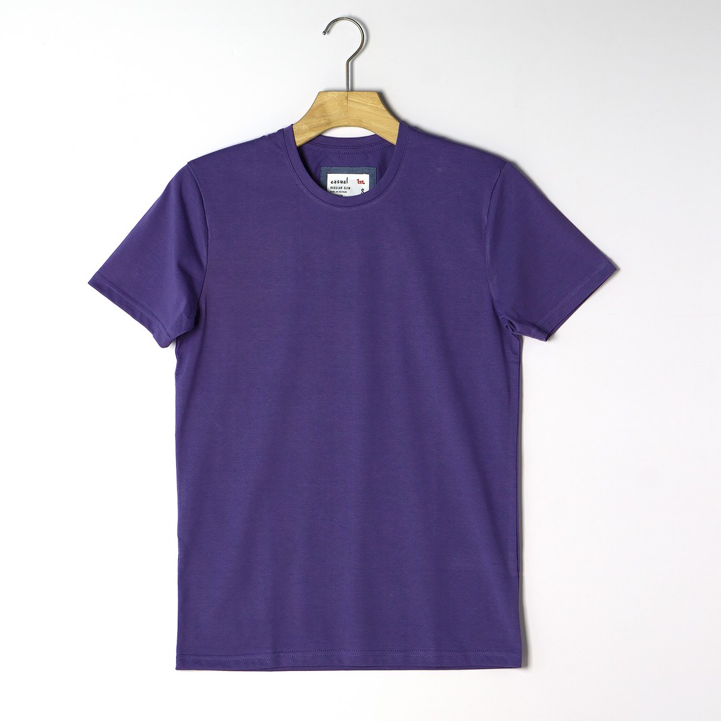 Áo thun nam phông trơn Casual 1st cổ tròn tay ngắn cộc, 100% cotton thoáng mát, thích hợp đi làm, đi chơi, du lịch | BigBuy360 - bigbuy360.vn