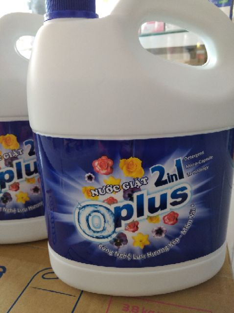Nước Giặt Oplus 2in1 Xanh 3,8Kg