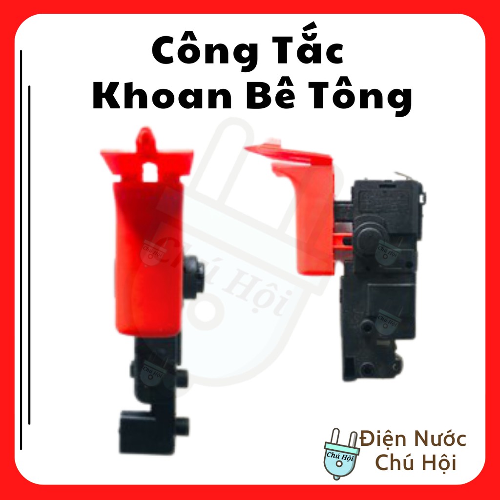 Công Tắc Máy Khoan Bê Tông BOSCH 2-26 DRE 3 chức năng chuyên dụng Điện nước chú Hội