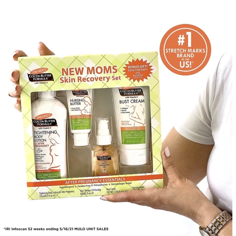 Bộ 4 sản phẩm giảm rạn da palmer’s stretch Mark cho bà mẹ sau sinh