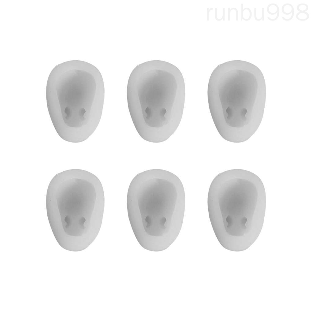 Khuôn Silicone Làm Bánh Mousse 6 Ô Hình Động Vật 3d Runbu998