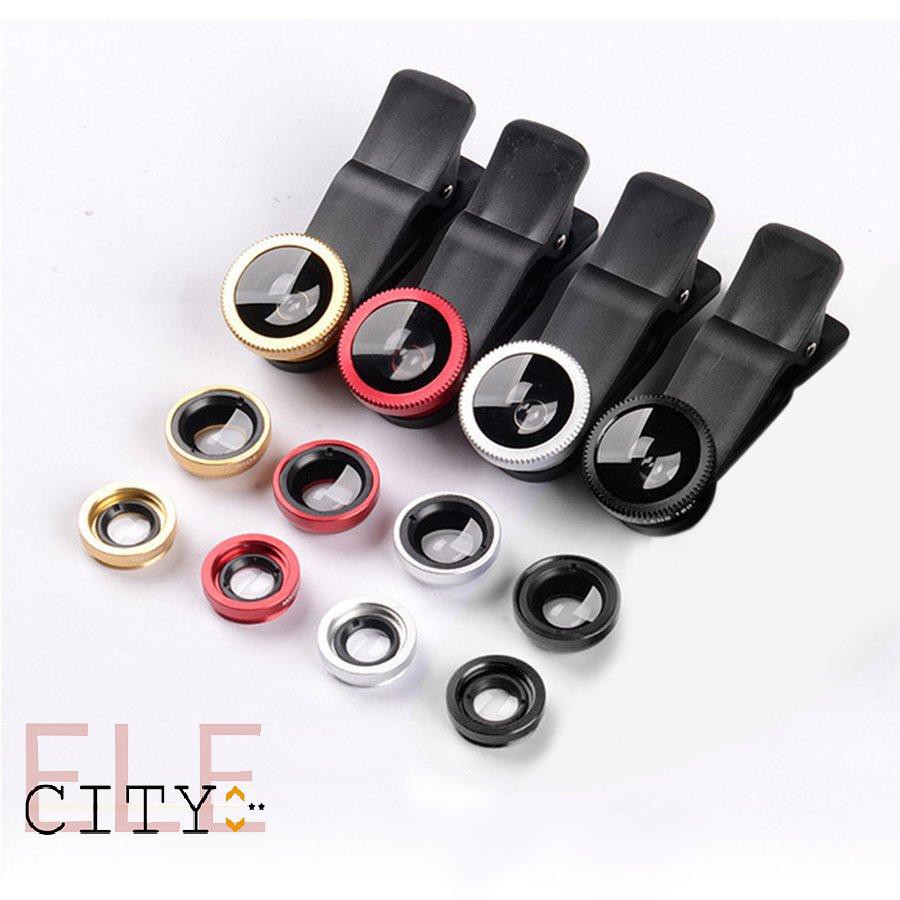 888ele⚡Mobile Phone Camera Lens Kit Lens Macro Lens Super Wide Angle Lens