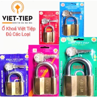 Ổ khoá chìa việt tiệp 4p, 5p, 6p, 7p bảo hành chính hãng