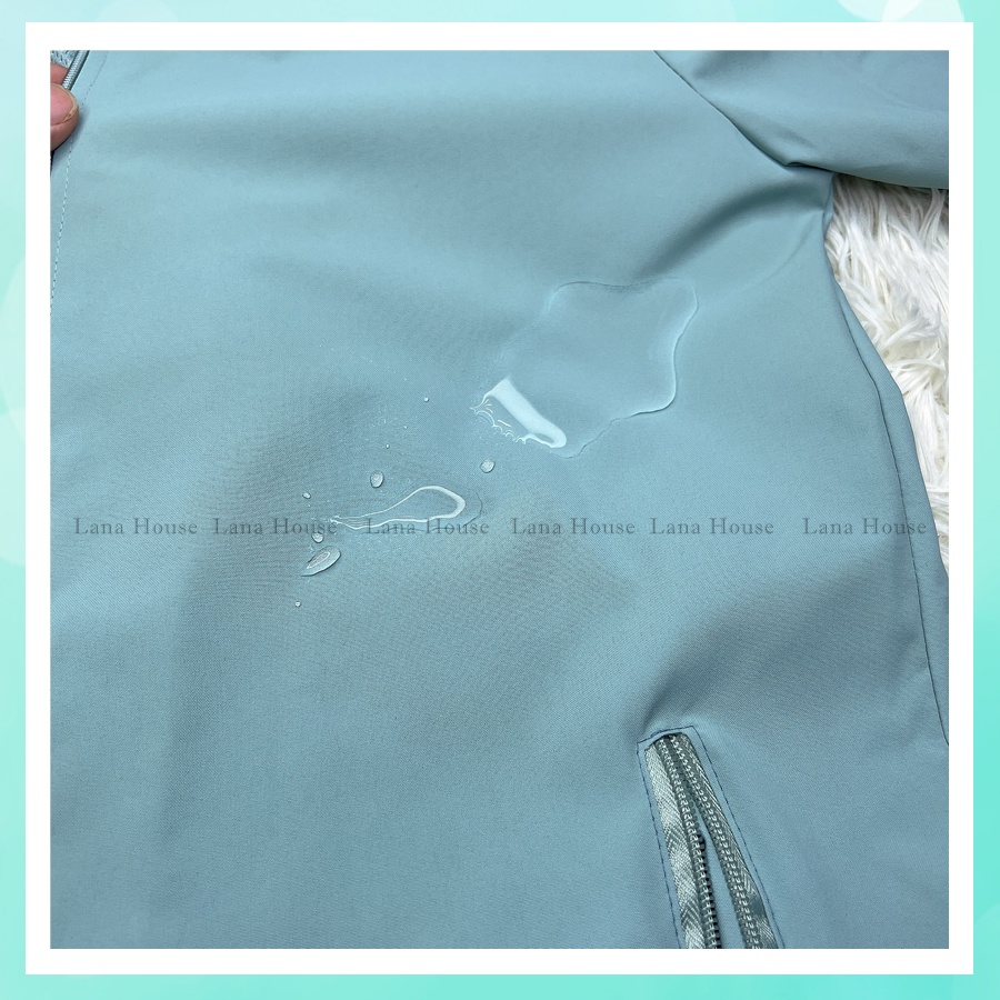 Áo gió nữ 2 lớp lót lưới siêu phẩm chống nước mùa lạnh