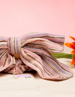 Đồ cột tóc - Scrunchies - A77 Bow 4 "EM"