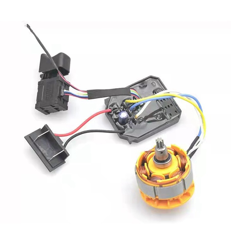 Bảng Mạch Điều Khiển Tốc Độ Không Chổi Than 2106 / 161 / 169 + Công Tắc 18V 21V
