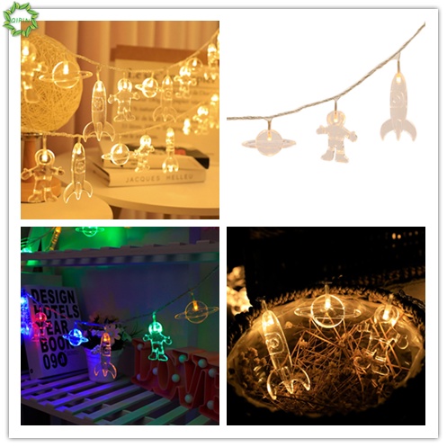 Dây đèn LED 1.5m hình nhà du hành vũ trụ dùng trang trí